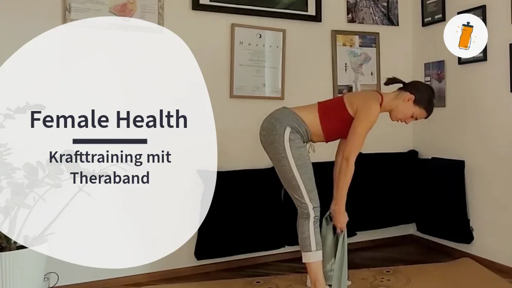 Female Health Training mit dem Theraband